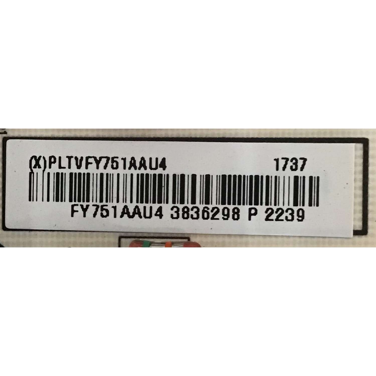 KIT DE TARJETAS PARA TV SHARP / MAIN 756TXHCB0QK026 / 715G7228-M01-002-004Y / FUENTE PLTVFY751AAU4 / 715G8095-P01-000-003S / T-CON 5550T15C07 / T430HVN01.0 / PANEL TPT500J1-HNV07.U / MODELO LC-50LB481U - Imagen 3
